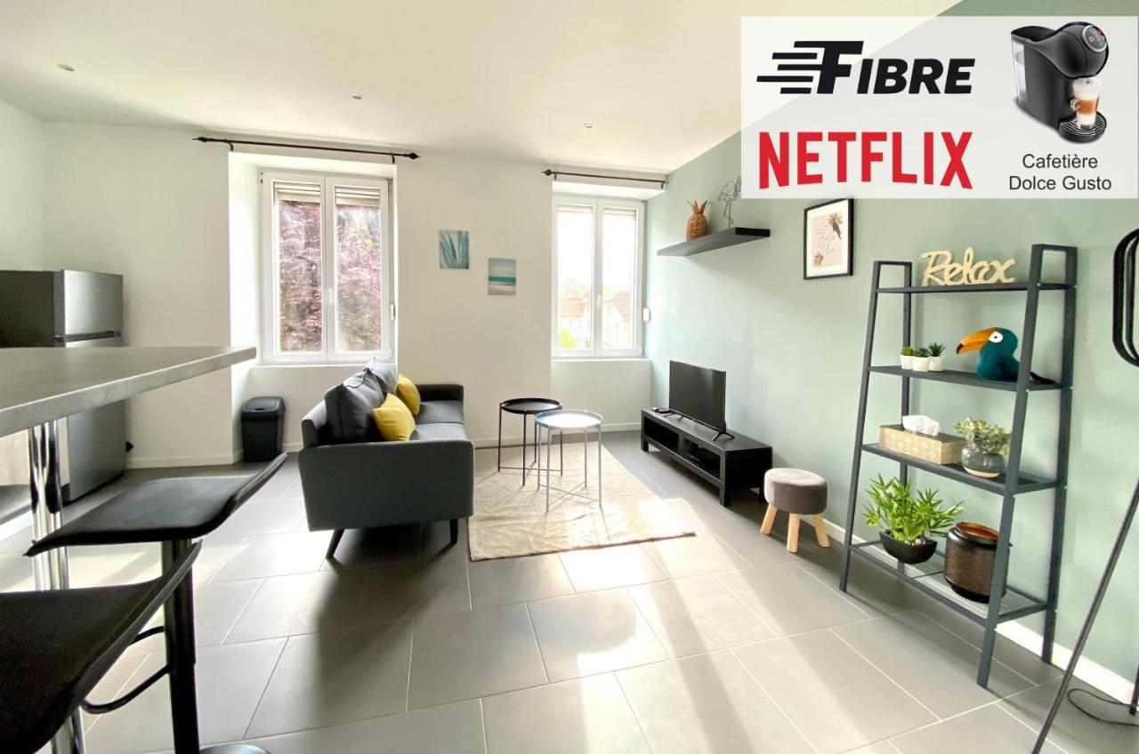 Tres Beau T2 42M2 Lumineux, Moderne Et Renove Avec Fibre Daire Belfort Dış mekan fotoğraf